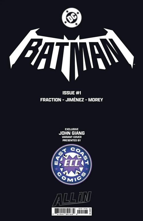 Batman #1 FOIL - ECC Exclusive John Giang Variant