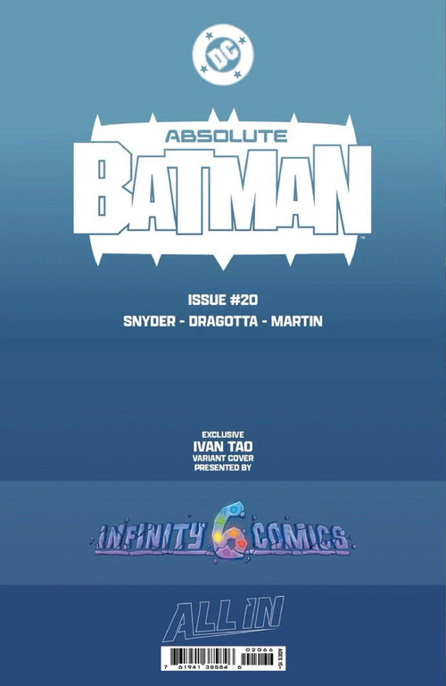 ABSOLUTE BATMAN #20 IVAN TAO EXCLUSIVE VAR (06/03/2026)