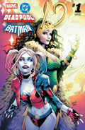 MARVEL DC: DEADPOOL BATMAN #1 GREG LAND EXCLUSIVE VAR  HARLEY QUINN LADY LOKI [09/24/2025]