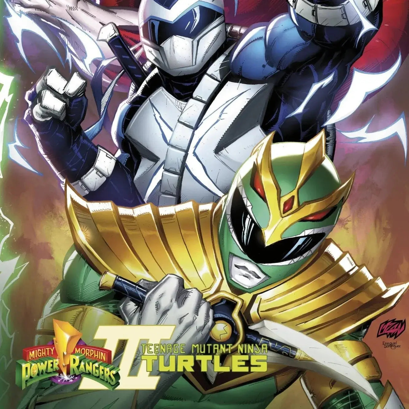 MMPR TMNT III #1  & #2 Connecting Set - ECC Franck Uzan Exclusive