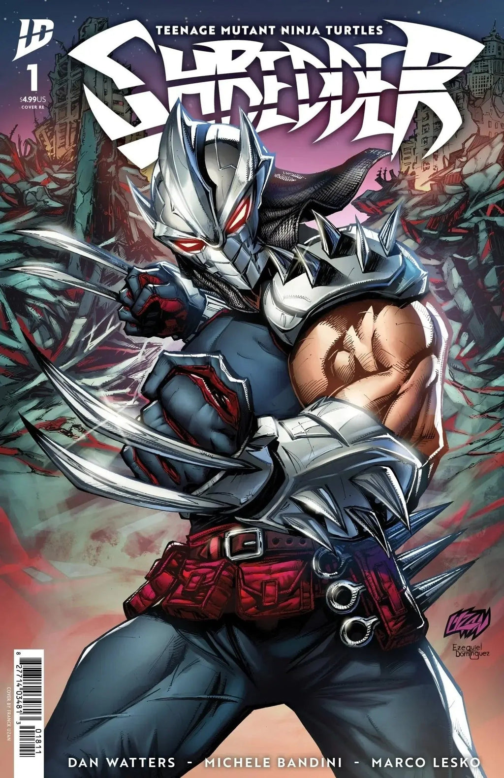 Shredder #1 & Casey Jones #1 ECC Exclusive Franck Uzan Connecting Set